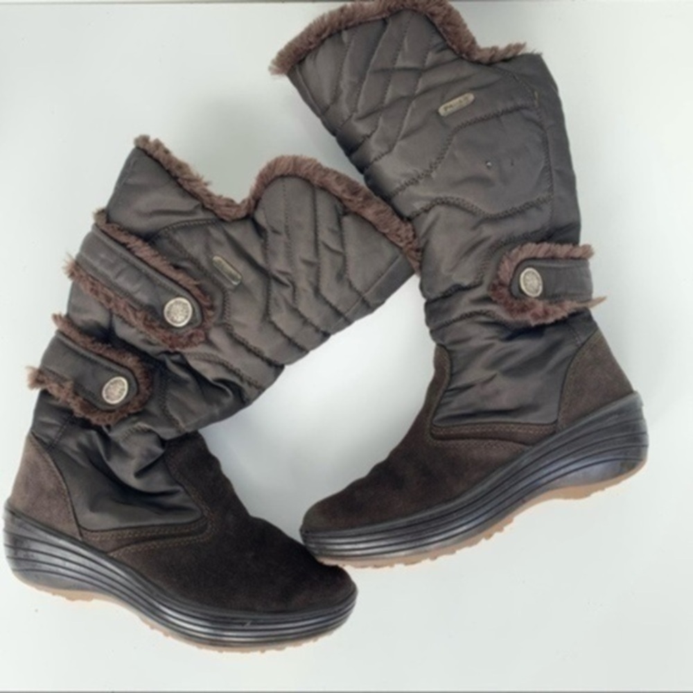 PAJAR Canada Winter Snow Boots Fur Lined Size 38, 7‎ US Women’s